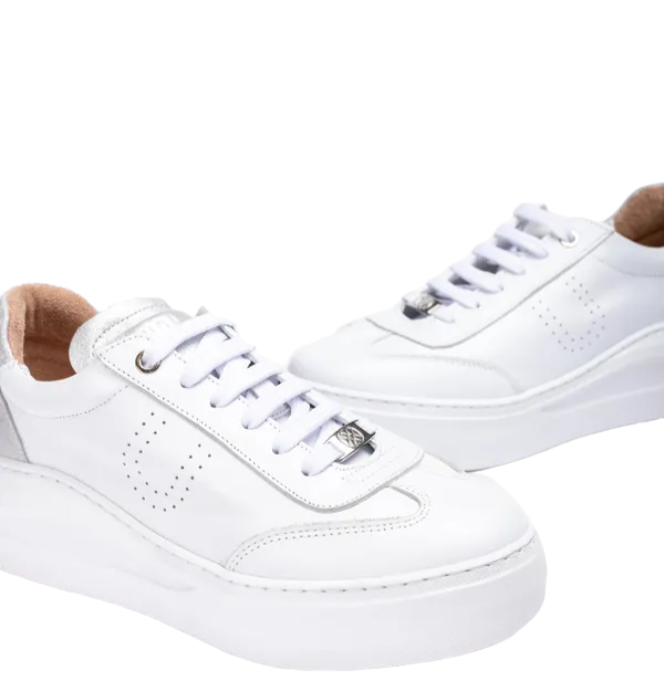 Unisa - Sneaker White/Silver