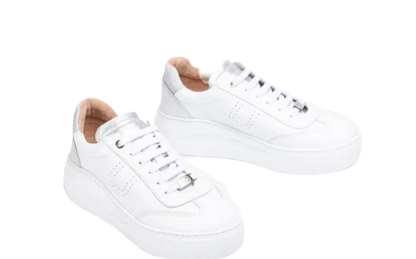 Unisa - Sneaker White/Silver