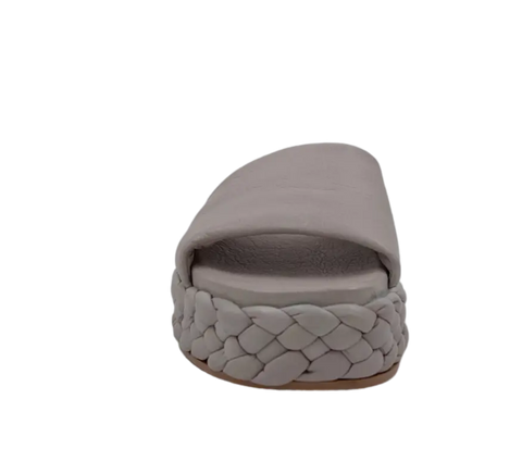 Unisa - Sandal With Plaited Block Heel Clay - UNNA S
