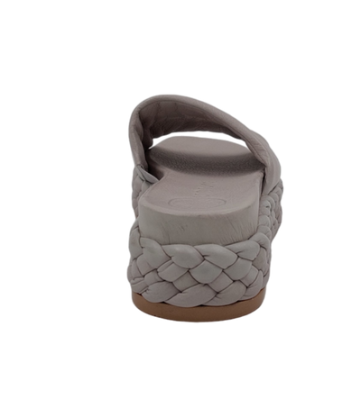 Unisa - Sandal With Plaited Block Heel Clay