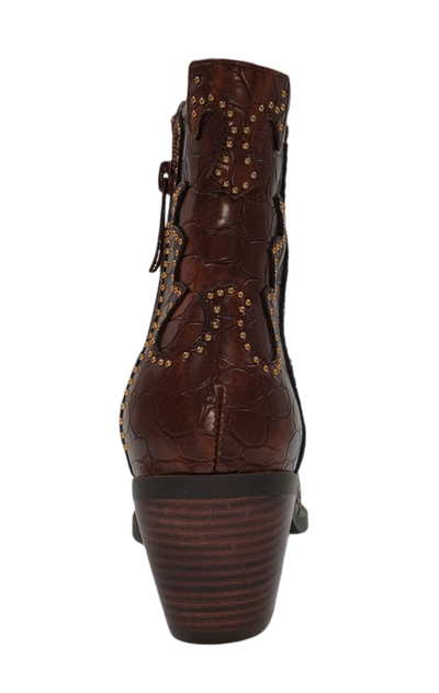 Noa Harmon - Miranda Cowboy Boot Dark Brown