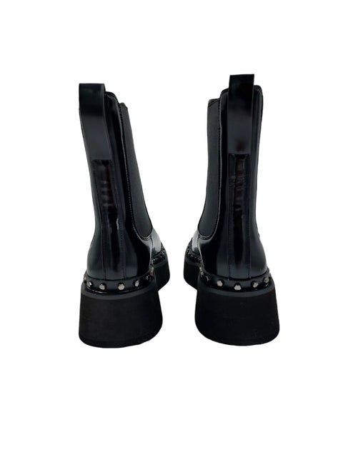 Noa Harmon - Sara Platform Ankle Boot Black - UNNA S