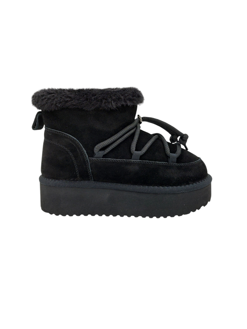 Duffy - Black suede Frost Boot