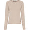 BTF•CPH - Cashmere-Merino Pullover Beige - UNNA S