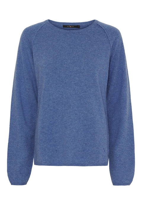 BTF•CPH - Cashmere Merino Pullover Sky Blue