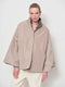 LaSalle - Lillian Reversible Jacket Beige/Brown