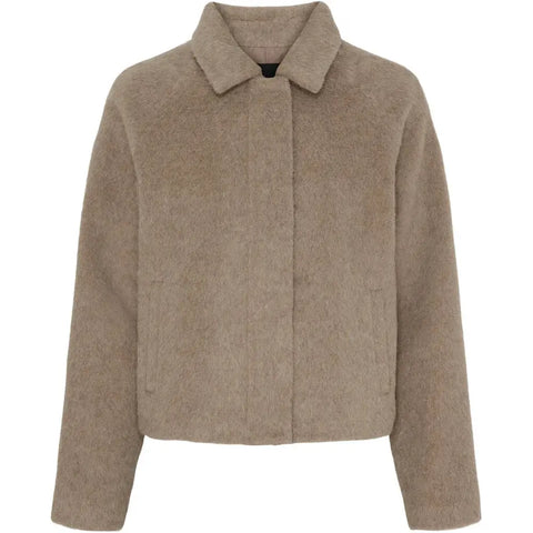 BTF•CPH - Lisa Short Alpaca Coat - UNNA S