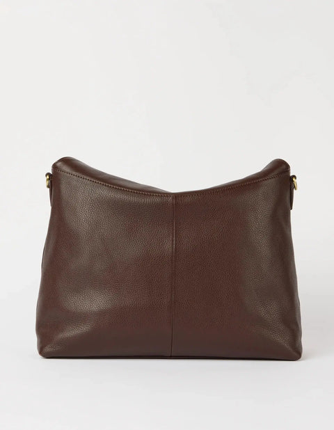 O My Bag - Sienna Chocolate Soft Grain Leather UNNA S