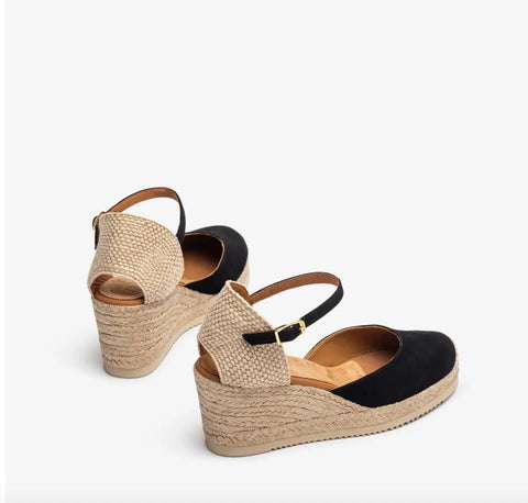 Unisa - Ana Espadrillo Black - UNNA S