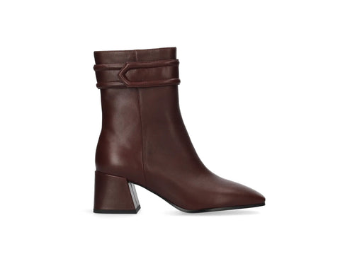 Bibi Lou - Cassandra Ankle Boot Burgundy - UNNA S