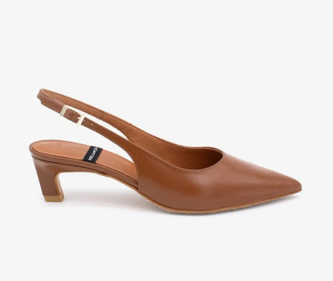 Ángel Alarcón - Paloma Slingback Caramel - UNNA S