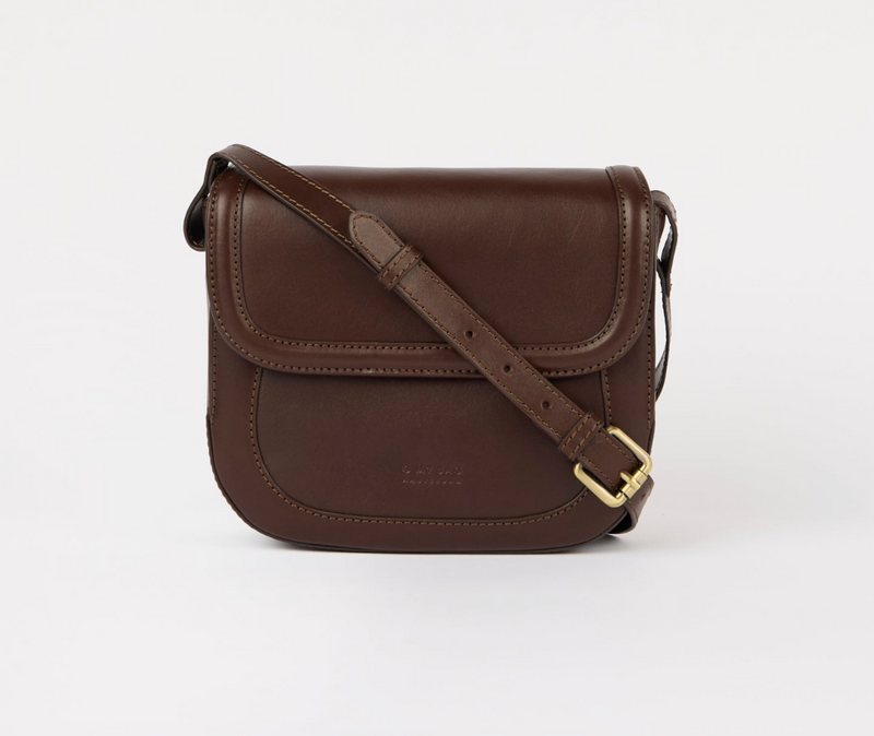 O My Bag Amsterdam - Nina Classic Leather Chocolate