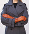 SAUSO – Alma Leather Glove Burnt Orange - UNNA S