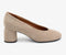 Ángel Alarcon - Tessa Suede Leather Pump Beige - UNNA S