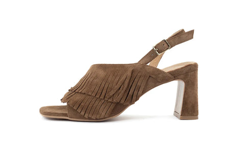 Babouche Lifestyle - Ming Suede Sandalet Brown UnnaS