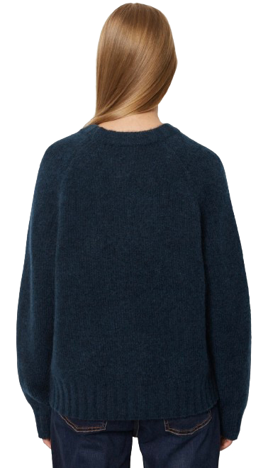 Marc O' Polo - Soft Knit Sweater Navy Teal