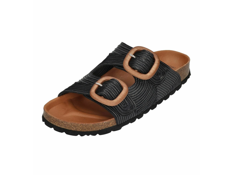 Verbenas - Ruth Sandal Black