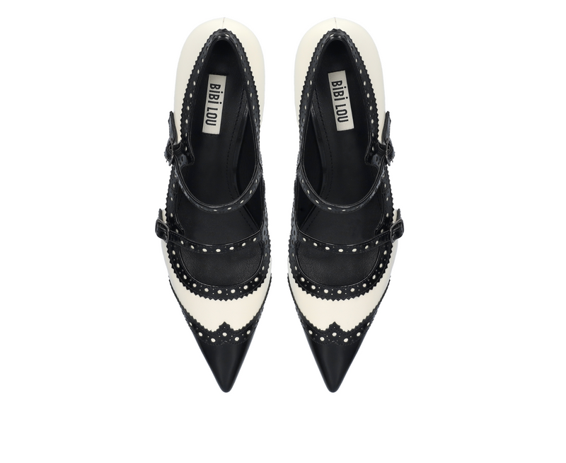 Bibi Lou - Lina Pump White/Black