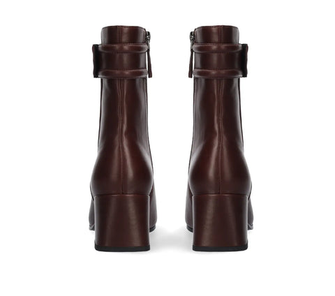 Bibi Lou - Cassandra Ankle Boot Burgundy - UNNA S