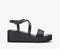 Unisa - Itzel Platform Sandal Black - UNNA S