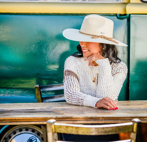 Wallaroo Hat Company - Tulum Natural - UNNA S