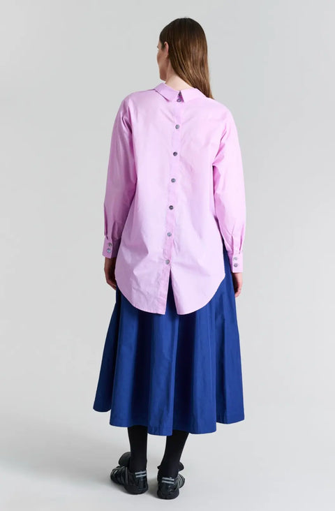 Bitte Kai Rand - Cotton Shirt With Back Fastening Pink - UNNA S