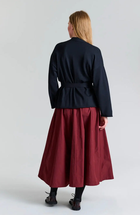 Bitte Kai Rand - Wrap Blouse Black - UNNA S