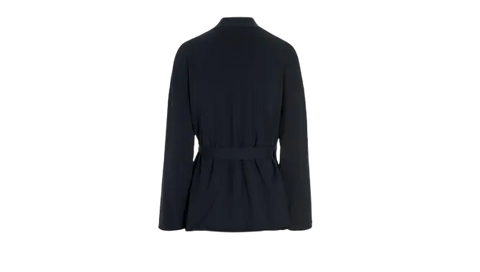 Bitte Kai Rand - Wrap Blouse Black - UNNA S