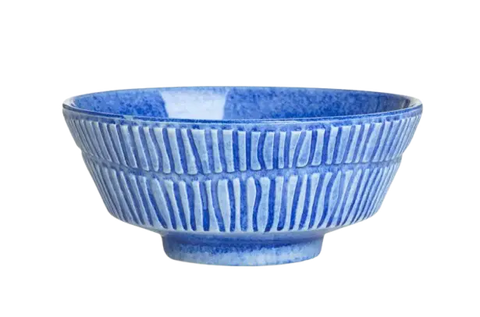 Mateus Collection - Stripes Bowl Light Blue - UNNA S