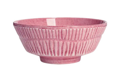 Mateus Collection - Stripes Bowl Pink