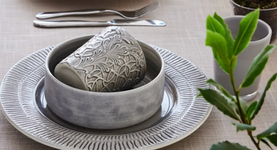 Mateus Collection - Lace Mug Grey