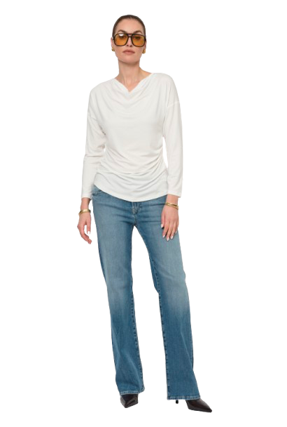 Lasa - Short Sleeve Sweater Camel