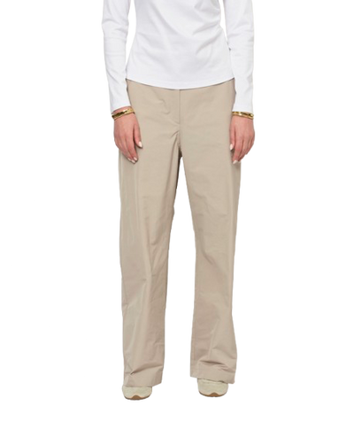 LaSalle - Lia Wide Trousers Sand
