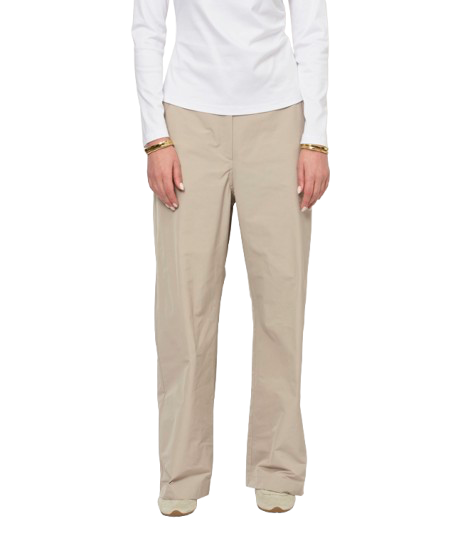 LaSalle - Lia Wide Trousers Sand