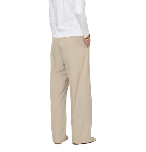LaSalle - Lia Wide Trousers Sand