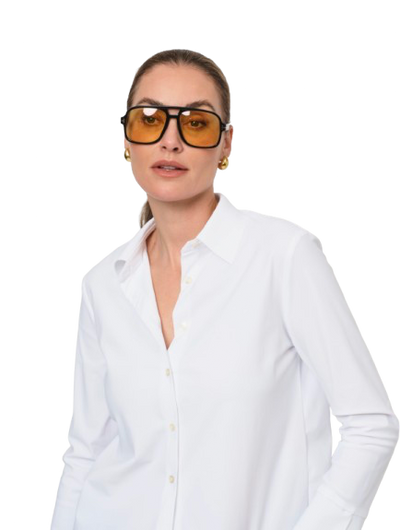 Lasa - Short Sleeve Sweater Camel