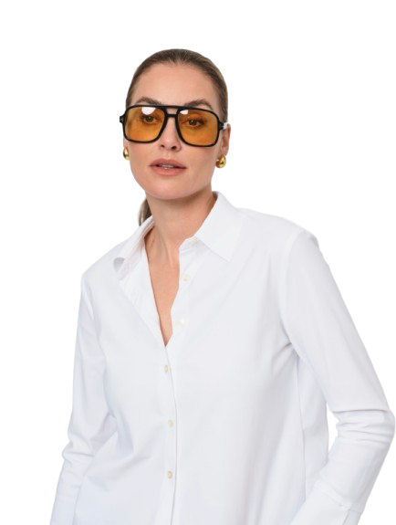 Lasa - Short Sleeve Sweater Camel