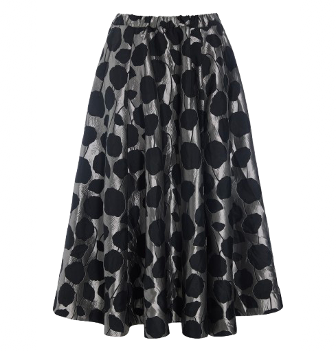 Bitte Kai Rand - Flower Skirt Black/Silver