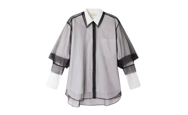 Mes Demoiselles Paris –  Vespera Shirt Black/White