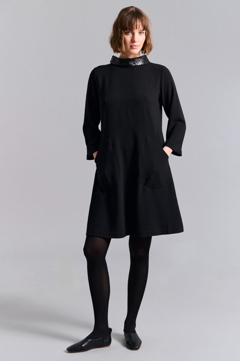 Bitte Kai Rand - Nima Crepe Dress Black