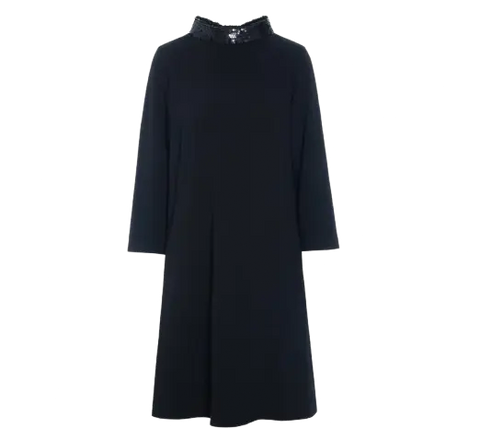 Bitte Kai Rand - Nima Crepe Dress Black - UNNA S