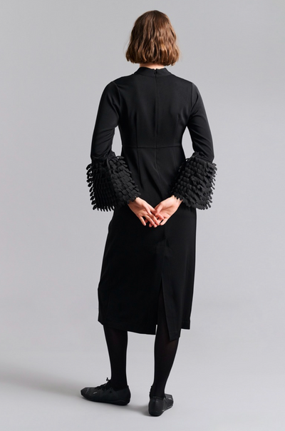 Bitte Kai Rand - Dress With Ruffles Black
