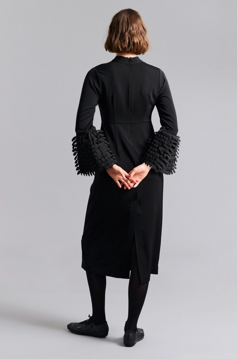 Bitte Kai Rand - Dress With Ruffles Black