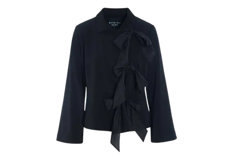 Bitte Kai Rand - Bow Jacket Black - UNNA S