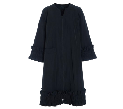 Bitte Kai Rand - Poplin Dress With Ruffles Black