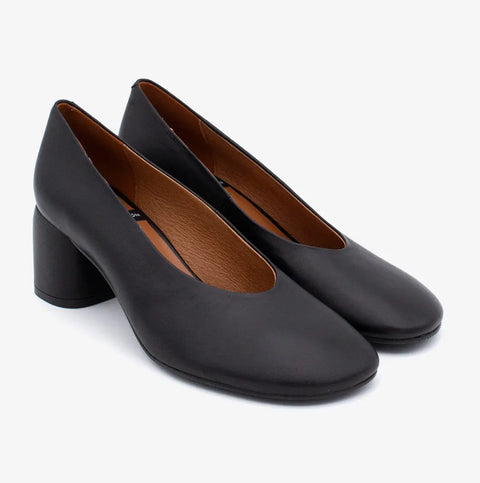 Ángel Alarcon - Tessa Leather Pump Black - UNNA S