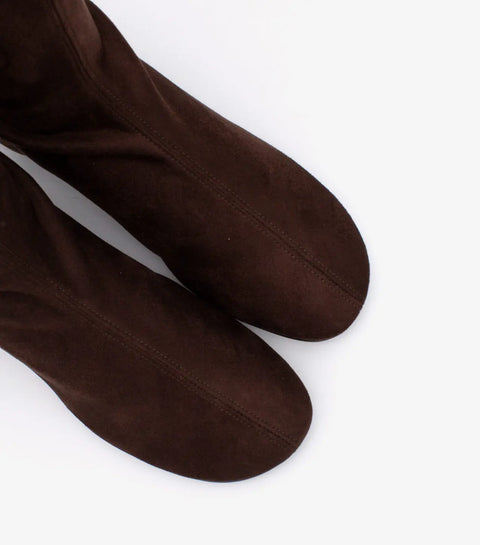 Ángel Alarcon - Maribel Stretch Boot Brown - UNNA S