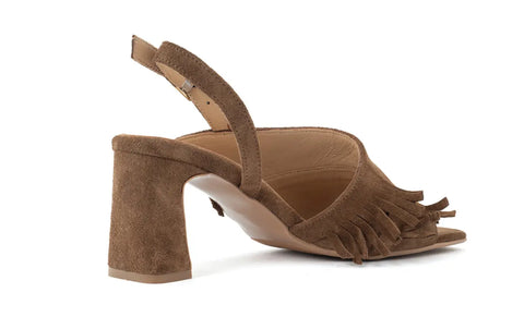 Babouche Lifestyle - Ming Suede Sandalet Brown UnnaS