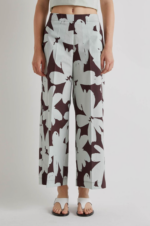 MeiMeij - Manuela Straight Cotton Pants UNNA S