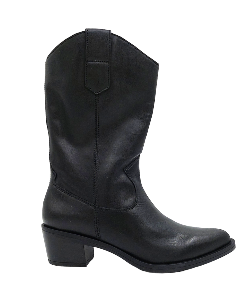 Unisa - Amy Western Boot Black